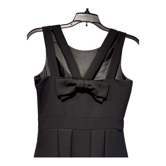 Kate Spade Black Crepe Bow Back Dress - Picture 4 of 10